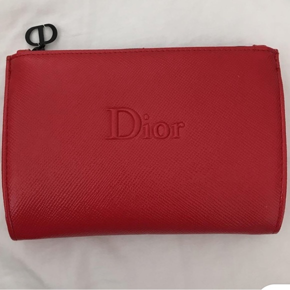 Dior Scarlet Red Compact Pouch - Picture 1 of 4